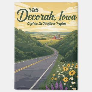 Activiteiten in de omgeving van Decorah Iowa Trave Magneet