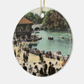 Activiteiten in de omgeving van Delaware Park  Buf Keramisch Ornament (Links)