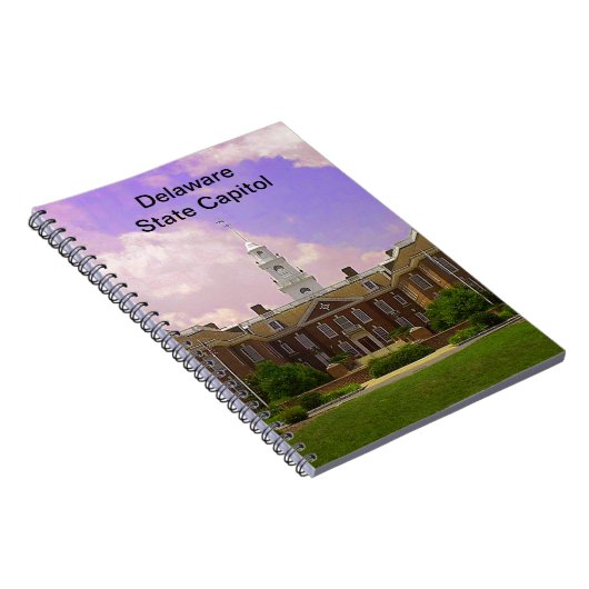 Activiteiten in de omgeving van Delaware State Cap Notitieboek (Rechterzijde)