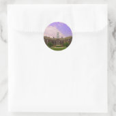 Activiteiten in de omgeving van Delaware State Cap Ronde Sticker (Tas)