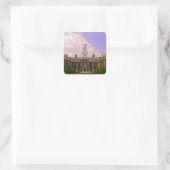 Activiteiten in de omgeving van Delaware State Cap Vierkante Sticker (Tas)