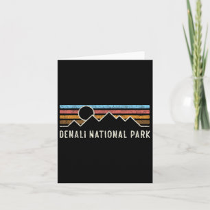 Activiteiten in de omgeving van Denali National Pa Kaart