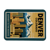 Activiteiten in de omgeving van Denver Colorado Sk Magneet (Horizontaal)