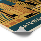 Activiteiten in de omgeving van Denver Colorado Sk Poster (Hoek)