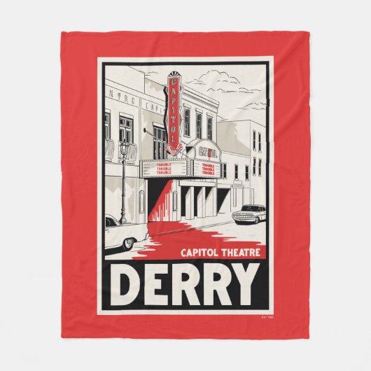 Activiteiten in de omgeving van Derry Capitol Thea Fleece Deken (Voorkant)