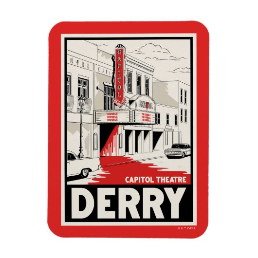 Activiteiten in de omgeving van Derry Capitol Thea Magneet (Verticaal)