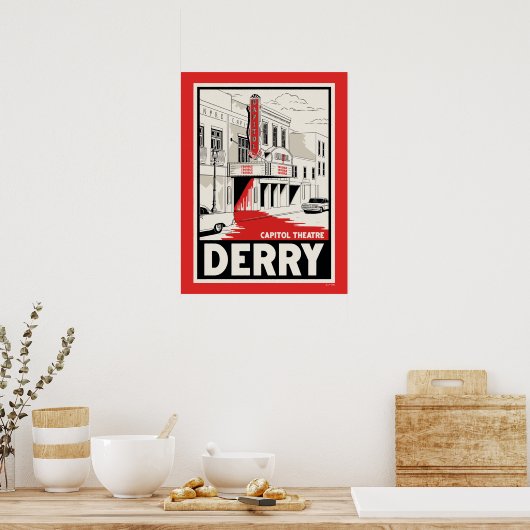 Activiteiten in de omgeving van Derry Capitol Thea Poster (Keuken)