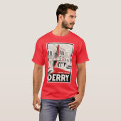 Activiteiten in de omgeving van Derry Capitol Thea T-shirt (Voorkant volledig)