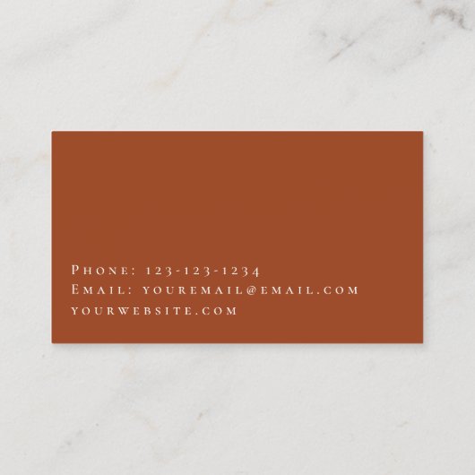 Activiteiten in de omgeving van Desert Red Rocks M Visitekaartje (Achterkant)