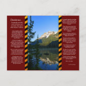 Activiteiten in de omgeving van DESIDERATA Snow Pe Briefkaart (Voorkant)