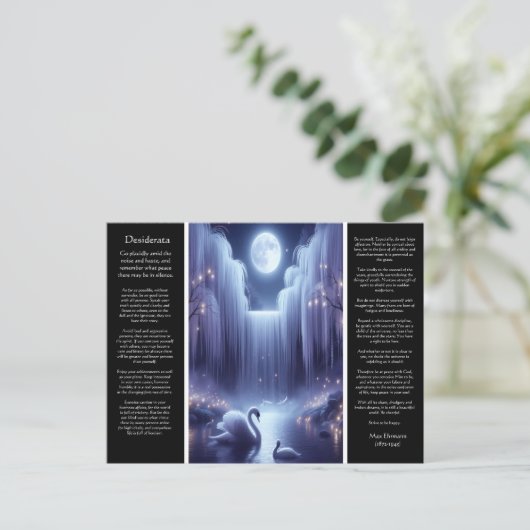 Activiteiten in de omgeving van Desiderata Waterfa Briefkaart (Staand voorkant)
