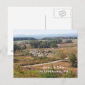 Activiteiten in de omgeving van Devil's Den in Get Briefkaart (Voorkant / Achterkant)