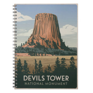 Activiteiten in de omgeving van Devils Tower Natio Notitieboek
