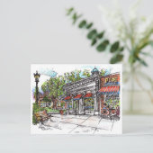 Activiteiten in de omgeving van Dewey's Coffee Hou Briefkaart (Staand voorkant)