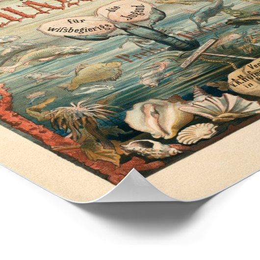 Activiteiten in de omgeving van Die Reise's Meer,  Poster (Hoek)