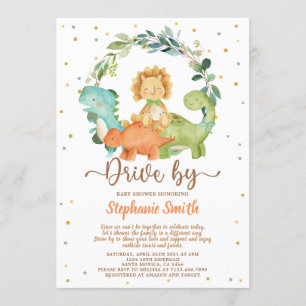 Activiteiten in de omgeving van Dinosaurs Boy Baby Kaart