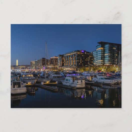 Activiteiten in de omgeving van District Wharf at Briefkaart (Voorkant)