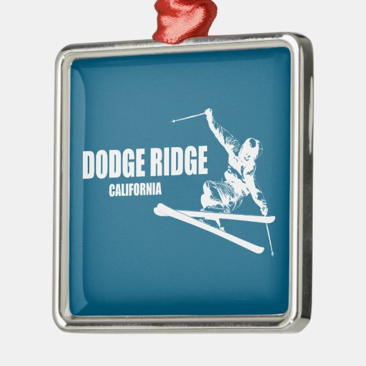 Activiteiten in de omgeving van Dodge Ridge Mounta Metalen Ornament (Links)