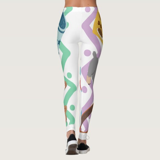 Activiteiten in de omgeving van Dogs Lovers Vibes  Leggings (Achterkant)