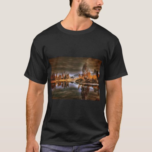 Activiteiten in de omgeving van Dolomites Lake T-s T-shirt (Voorkant)
