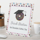 Activiteiten in de omgeving van Donuts and Degrees Reclamebord Met Voetstuk (Insitu)