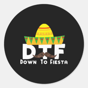Activiteiten in de omgeving van Down to Fiesta - C Ronde Sticker