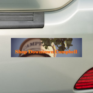 Activiteiten in de omgeving van Downtown Campbell  Bumpersticker