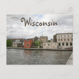 Activiteiten in de omgeving van Downtown Janesvill Briefkaart