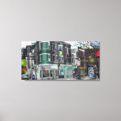 Activiteiten in de omgeving van Downtown Madison,  Canvas Afdruk (Voorkant)