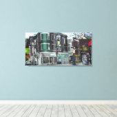 Activiteiten in de omgeving van Downtown Madison,  Canvas Afdruk (Insitu (Houten vloer))