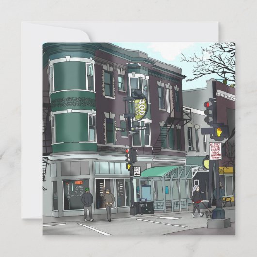 Activiteiten in de omgeving van Downtown Madison,  Kaart (Voorkant)