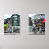 Activiteiten in de omgeving van Downtown Madison,  Muurkunst Sets (Voorkant)