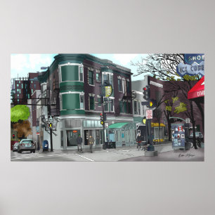 Activiteiten in de omgeving van Downtown Madison,  Poster