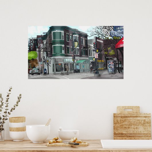 Activiteiten in de omgeving van Downtown Madison, Poster (Keuken)