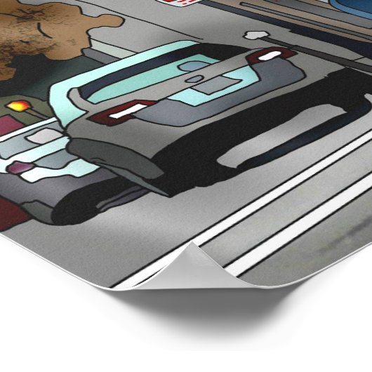 Activiteiten in de omgeving van Downtown Madison, Poster (Hoek)