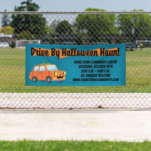 Activiteiten in de omgeving van Drive by Halloween Spandoek (Insitu)