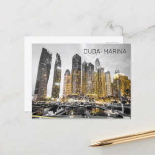Activiteiten in de omgeving van Dubai Marina City  Briefkaart