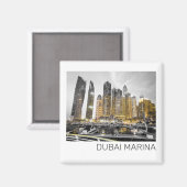 Activiteiten in de omgeving van Dubai Marina City  Magneet (Voorkant / Achterkant)
