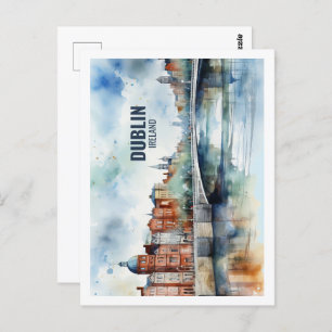 Activiteiten in de omgeving van Dublin Ireland Fam Briefkaart