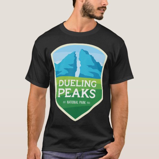 Activiteiten in de omgeving van Dueling Peaks Nati T-shirt (Voorkant)