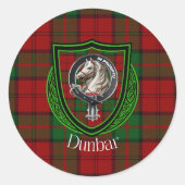 Activiteiten in de omgeving van Dunbar Scottish Cl Ronde Sticker (Voorkant)