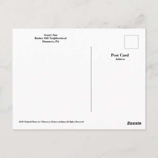 Activiteiten in de omgeving van Dunmore, PA Briefk Briefkaart (Achterkant)