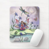 Activiteiten in de omgeving van Dusk Fairy Dragonf Muismat (Met muis)
