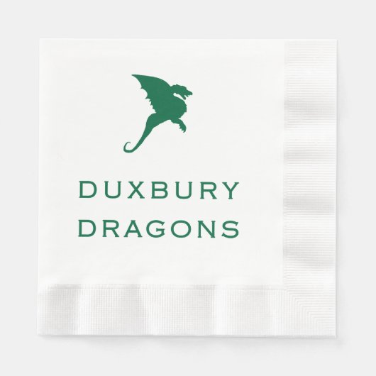 Activiteiten in de omgeving van Duxbury DRAGONS -  Servet (Voorkant)