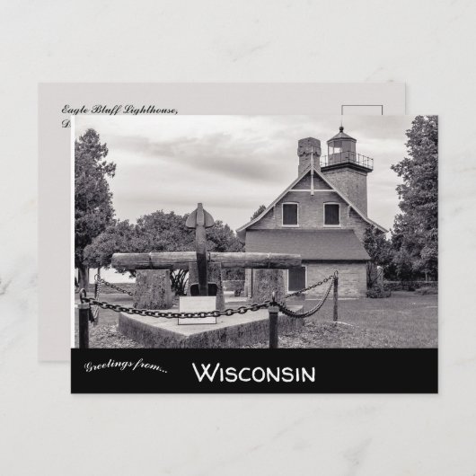 Activiteiten in de omgeving van Eagle Bluff Lighth Briefkaart (Voorkant / Achterkant)