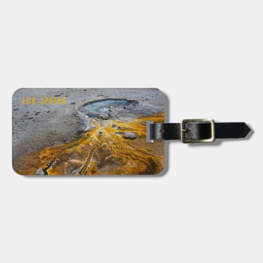 Activiteiten in de omgeving van Ear Spring Yellows Bagagelabel (Voorkant horizontaal)