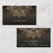 Activiteiten in de omgeving van Earthy Brown & Gol Visitekaartje (Voorkant / Achterkant)