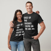 Activiteiten in de omgeving van East of the Rockie T-shirt (Unisex)