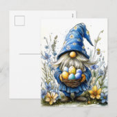 Activiteiten in de omgeving van Easter Gnome Holid Feestdagenkaart (Voorkant / Achterkant)