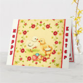 Activiteiten in de omgeving van Easter  Little Chi Kaart (Gele Bloem)